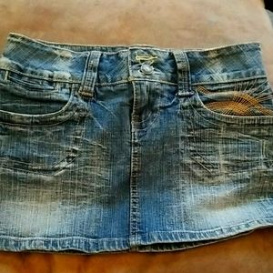 Jean skirt
